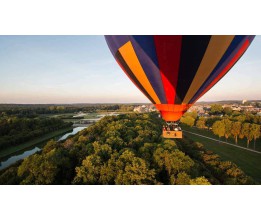 Nacelle privative vol en montgolfière en Provence France Montgolfières