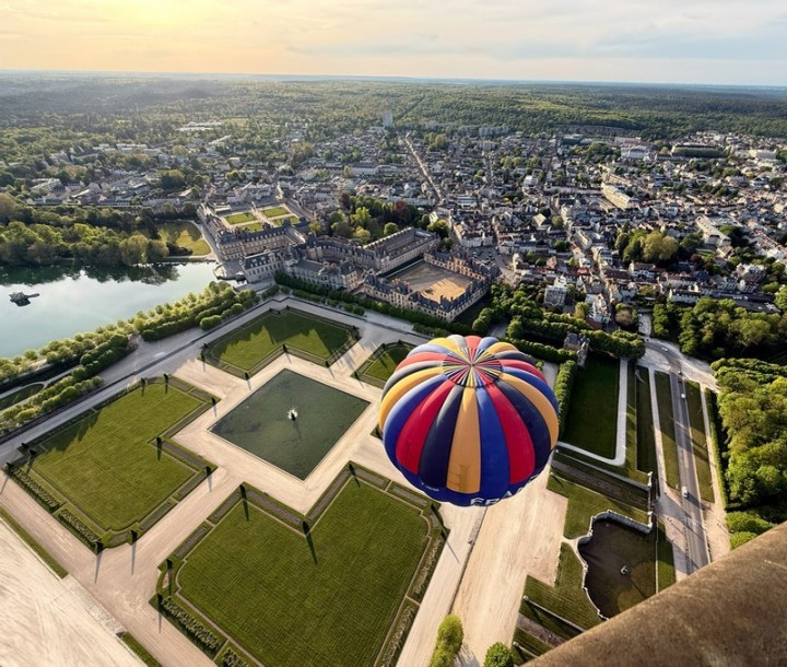 Ile de France flight tickets Balloon Ride Fontainebleau France Montgolfières Paris region