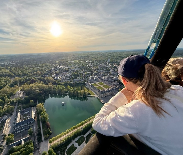 Billet de vol en montgolfière à Fontainebleau, Ile de France France Montgolfières Billet Tour en montgolfière