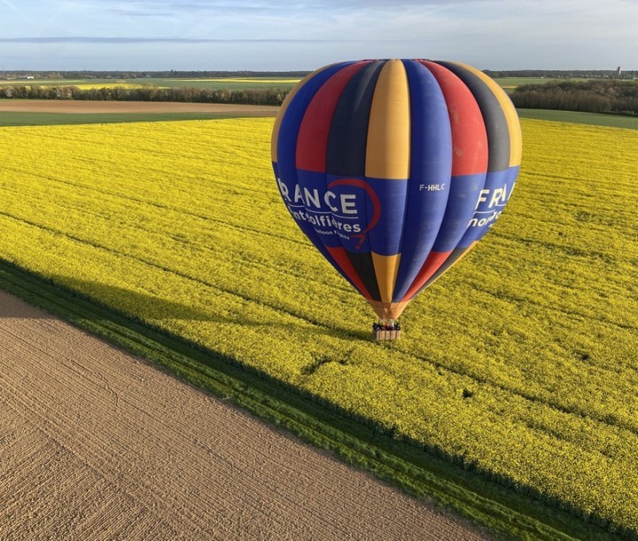 Billet de vol en montgolfière à Fontainebleau, Ile de France France Montgolfières Billet Tour en montgolfière