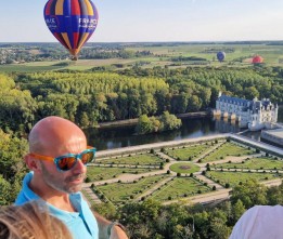 Billet de vol en montgolfière Chenonceau Val de Loire Billet Tour en montgolfière France Montgolfières