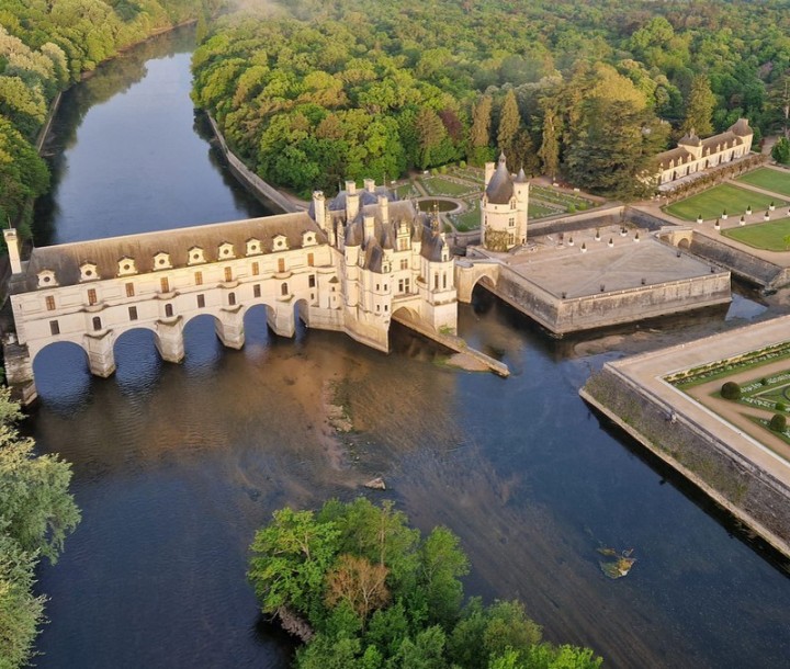 Billet de vol en montgolfière Chenonceau Val de Loire Billet Tour en montgolfière France Montgolfières