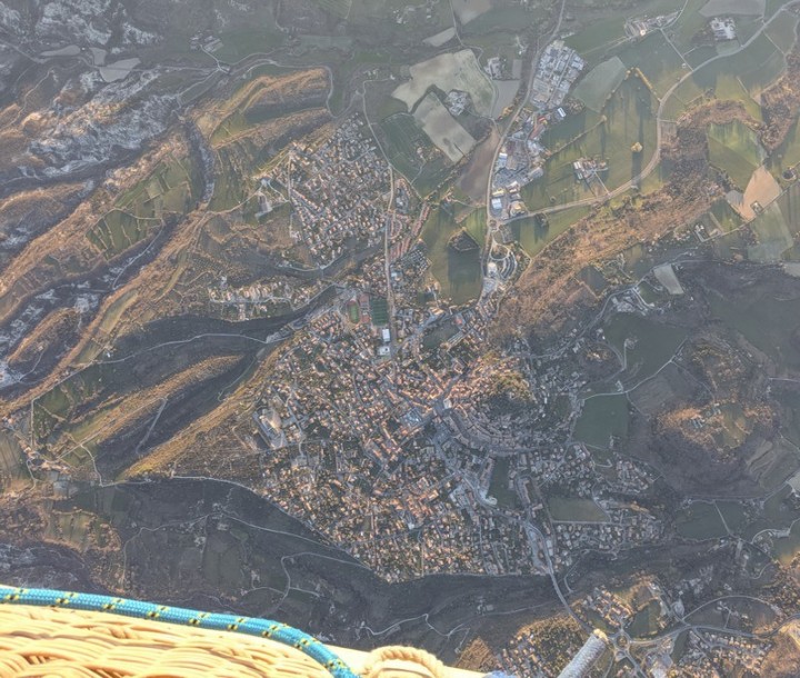 Billet de vol en montgolfière Provence Forcalquier France Montgolfières Billet Tour en montgolfière