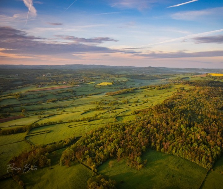 Billet de vol en montgolfière Vézelay Bourgogne Montgolfières Billet Tour en montgolfière
