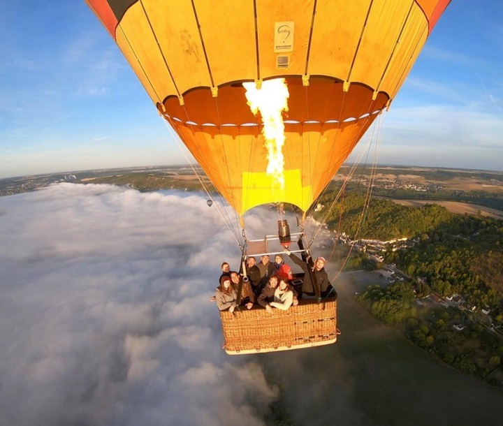 Vol montgolfière Giverny