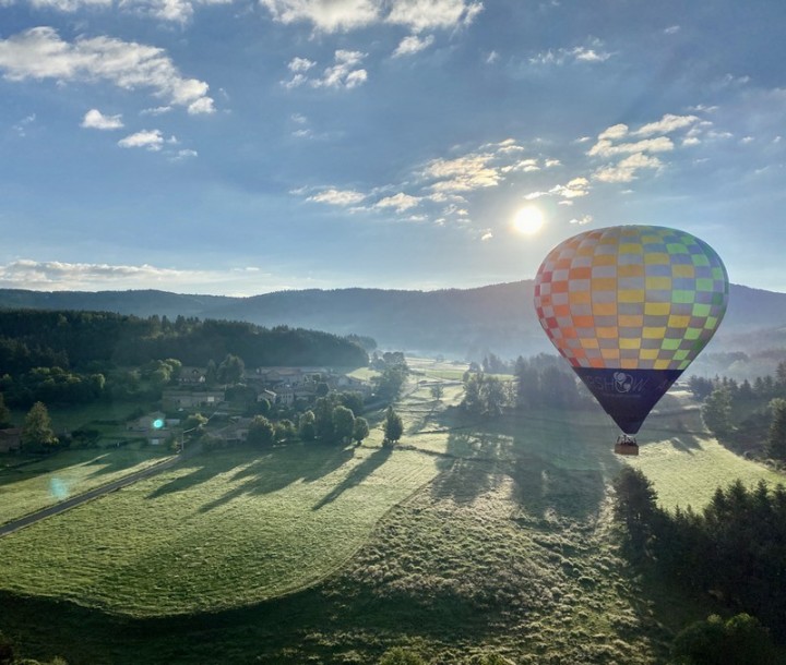 Vol montgolfière Livradois-Forez