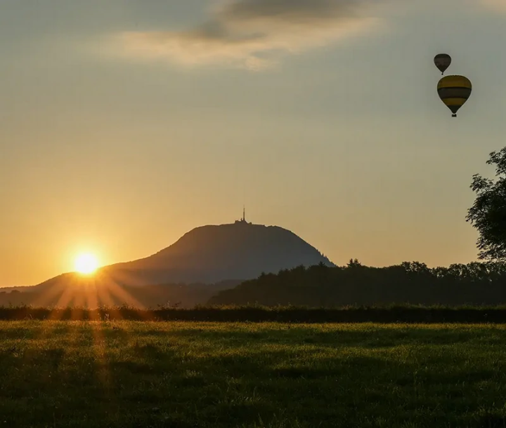 Auvergne Flight Ticket Balloon Ride France Montgolfières