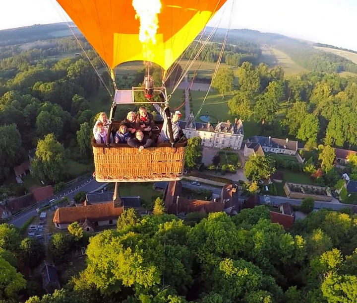 Vol montgolfière Parc du Vexin