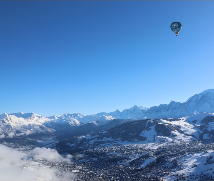 Billets de vol en montgolfière à Megève, Rhône-Alpes