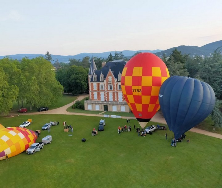 Billet de vol en montgolfière en Ardèche Annonay France Montgolfières Billet Tour en montgolfière Voyage en montgolfière