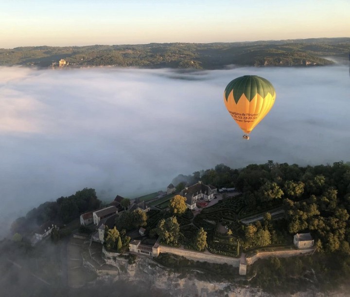 Billet de vol en montgolfière Périgord France Montgolfières Billet Tour en montgolfière