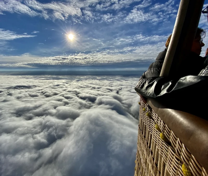 Vol en montgolfière en Champagne Reims France Montgolfières Billet Tour en montgolfière