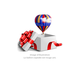 Dites le avec un ballon rouge, Balloon Box France Montgolfières billet de vol montgolfière