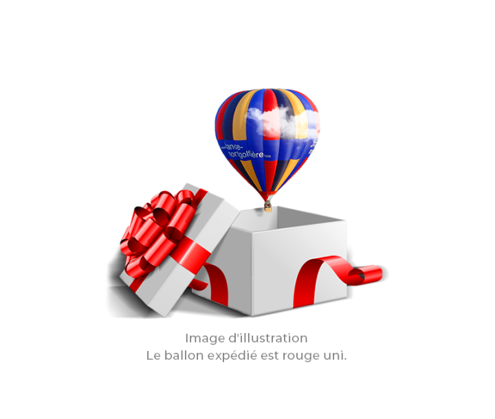 Dites le avec un ballon rouge, Balloon Box France Montgolfières billet de vol montgolfière