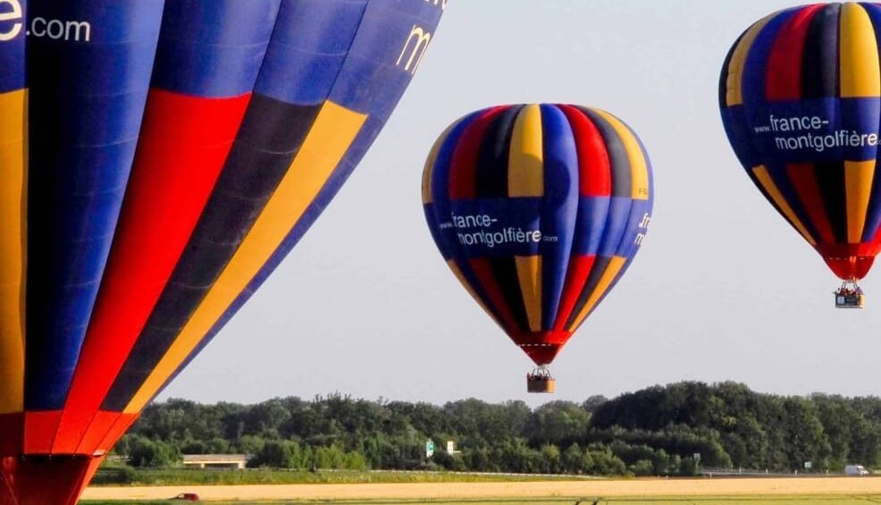 Billet Flight Ticket chenonceaux - france montgolfieres - Loire VAlley
