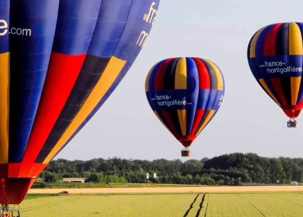 Billet Flight Ticket chenonceaux - france montgolfieres - Loire VAlley