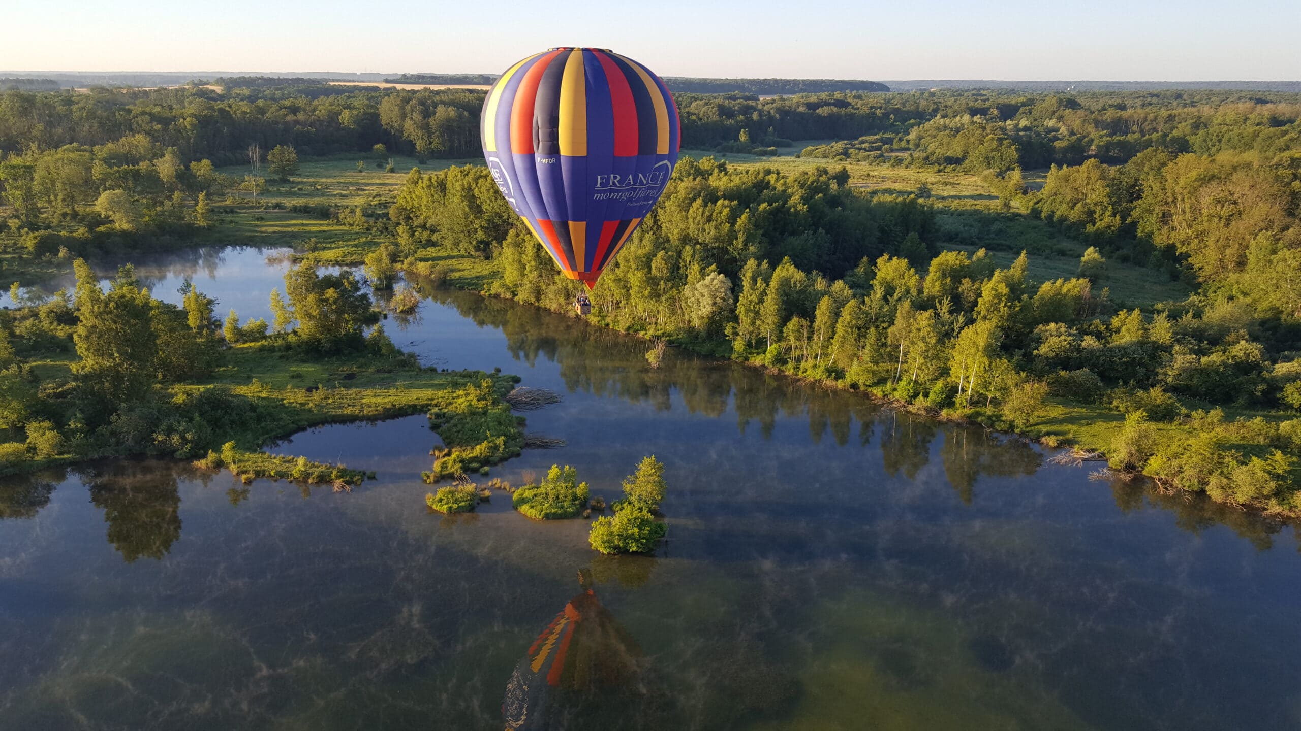 Billet de vol en montgolfière Fontainebleau France Montgolfières Ile de France