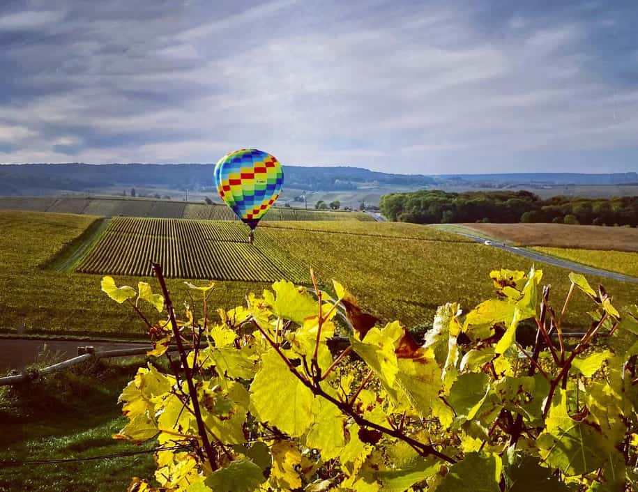 Billet de vol en montgolfièreChampagne France Montgolfières / Flight ticket